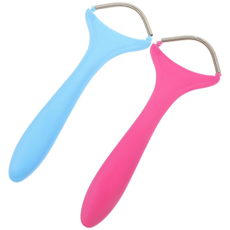 Women Facial Hair Remover Spring Threading Tool For Eyebrows Lip Sensitive Skin 2 Pack - Image 2