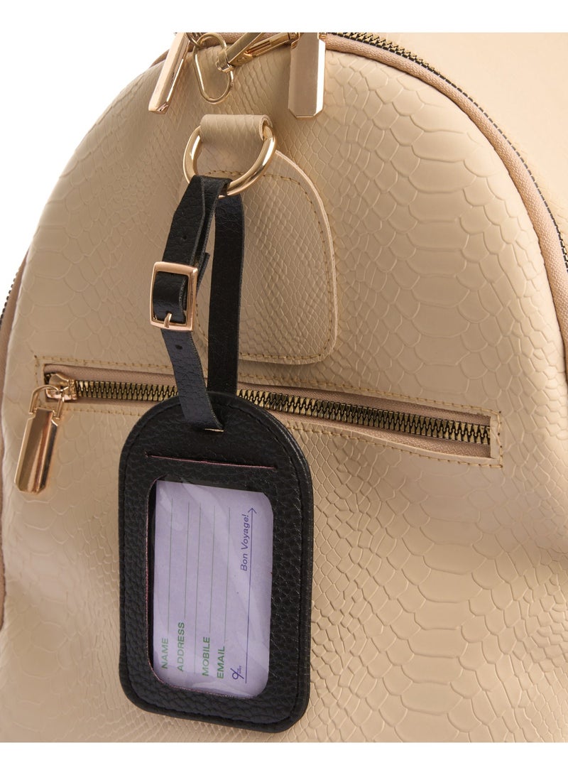 The Nines Luggage Tag "Black" - Image 3