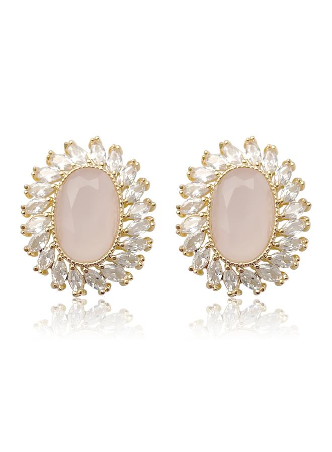 Take Two Black Oval Stud Earrings - Image 2