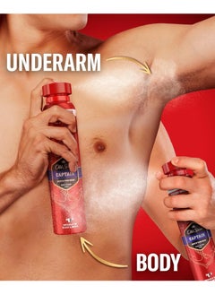 Old Spice Old Spice Amber Deodorant Body Spray 140 Ml  - Image 3
