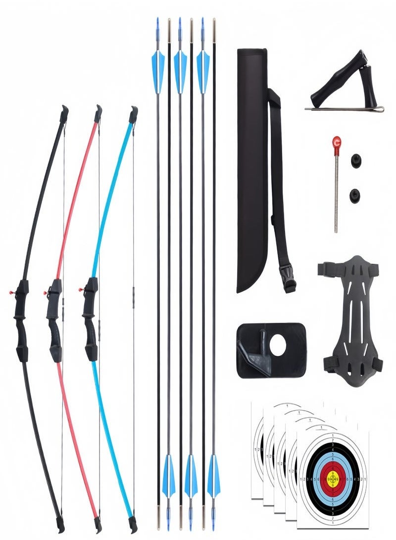 Gasin Advanced Recurve Bow Set Black - Children's Edition, complete accessories to enhance shooting experience  - Image 2