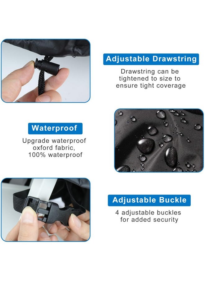 غطاء طاولة المياه للأطفال - غطاء خارجي للأطفال مناسب لطاولة المياه من Step2 Showers Splash Tower، غطاء طاولة المياه الرملية، غطاء دائري لطاولة المياه Little Tikes - غطاء فقط  - Image 4