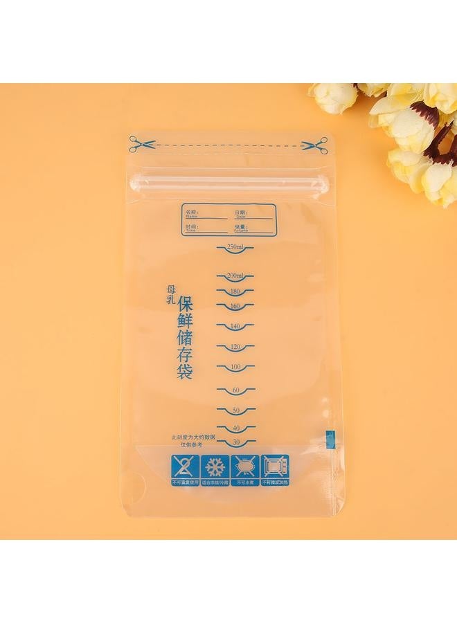 20 Pack Pre Sterilized Breast Milk Storage Bags 250ml Leak Proof Fresh Sealing Freezer Safe - Image 4
