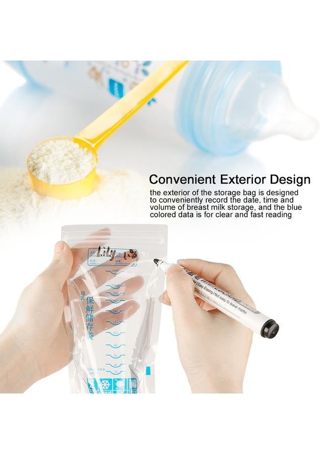 20 Pack Pre Sterilized Breast Milk Storage Bags 250ml Leak Proof Fresh Sealing Freezer Safe - Image 3