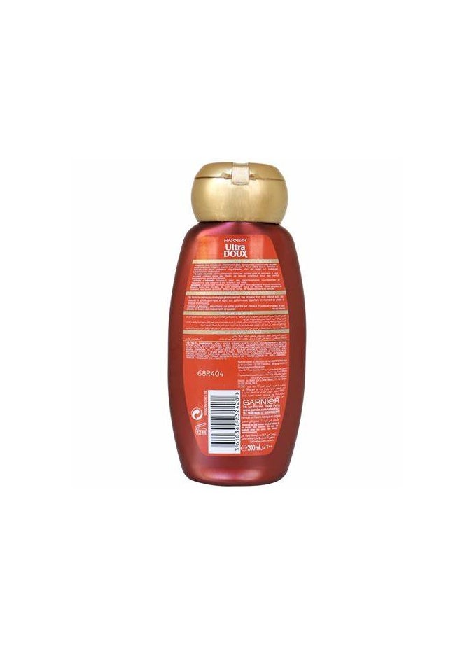 Garnier - Ultra Doux Hammam Zeit Infused Shampoo with Restoring Castor & Almond Oils Clear 200ml - Image 1