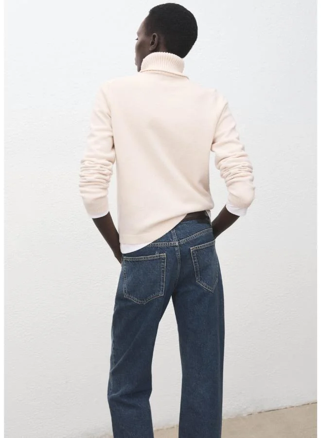 Mango Turtleneck Knitted Sweater