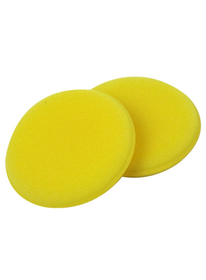 RUNDONG AUTO ACCESSORIES Car Wash Sponge, Edge-pressed Waxing Sponge, Compressed Round Cleaning Sponge, Car Wash Cleaning Sponge, Car Wash Tool - Image 3