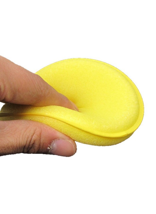 RUNDONG AUTO ACCESSORIES Car Wash Sponge, Edge-pressed Waxing Sponge, Compressed Round Cleaning Sponge, Car Wash Cleaning Sponge, Car Wash Tool - Image 4
