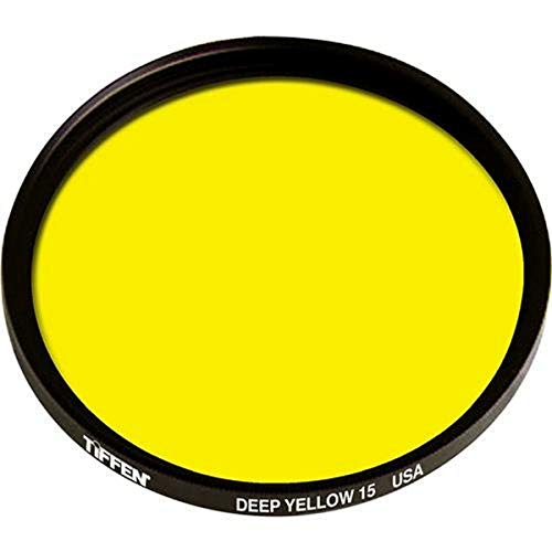 Tiffen 55mm 15 Camera Lens Filter (Yellow) - Image 1
