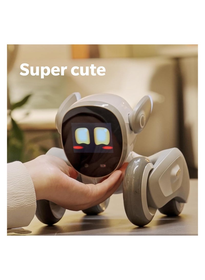 Loona V24: The Most Advanced Smart Robot Pet Dog – Powered by GPT-4, Voice Command & Gesture Recognition, Real-time Interaction for Kids, Boys & Girls – Includes Charging Dock - Image 2
