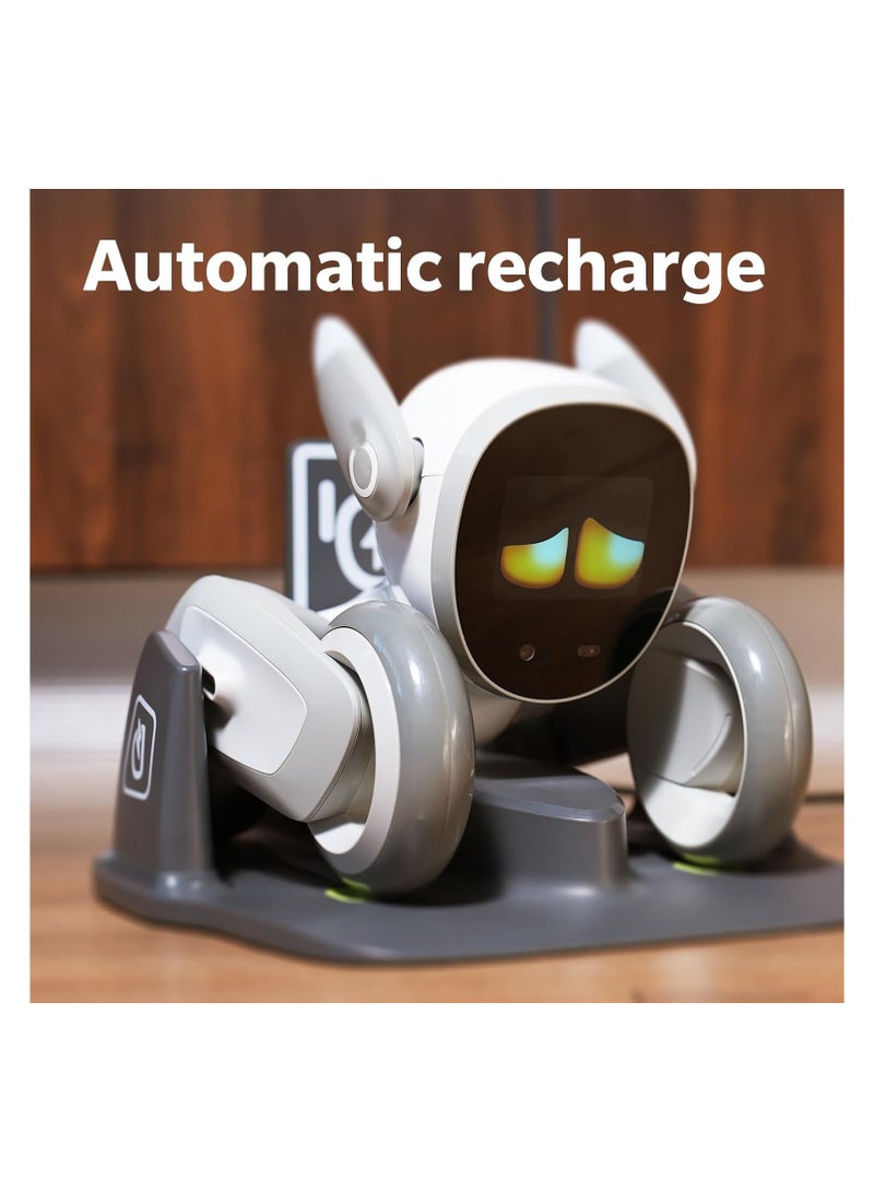 Loona V24: The Most Advanced Smart Robot Pet Dog – Powered by GPT-4, Voice Command & Gesture Recognition, Real-time Interaction for Kids, Boys & Girls – Includes Charging Dock - Image 5