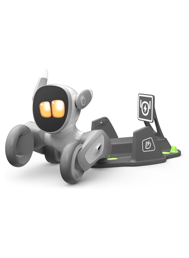 Loona V24: The Most Advanced Smart Robot Pet Dog – Powered by GPT-4, Voice Command & Gesture Recognition, Real-time Interaction for Kids, Boys & Girls – Includes Charging Dock - Image 1