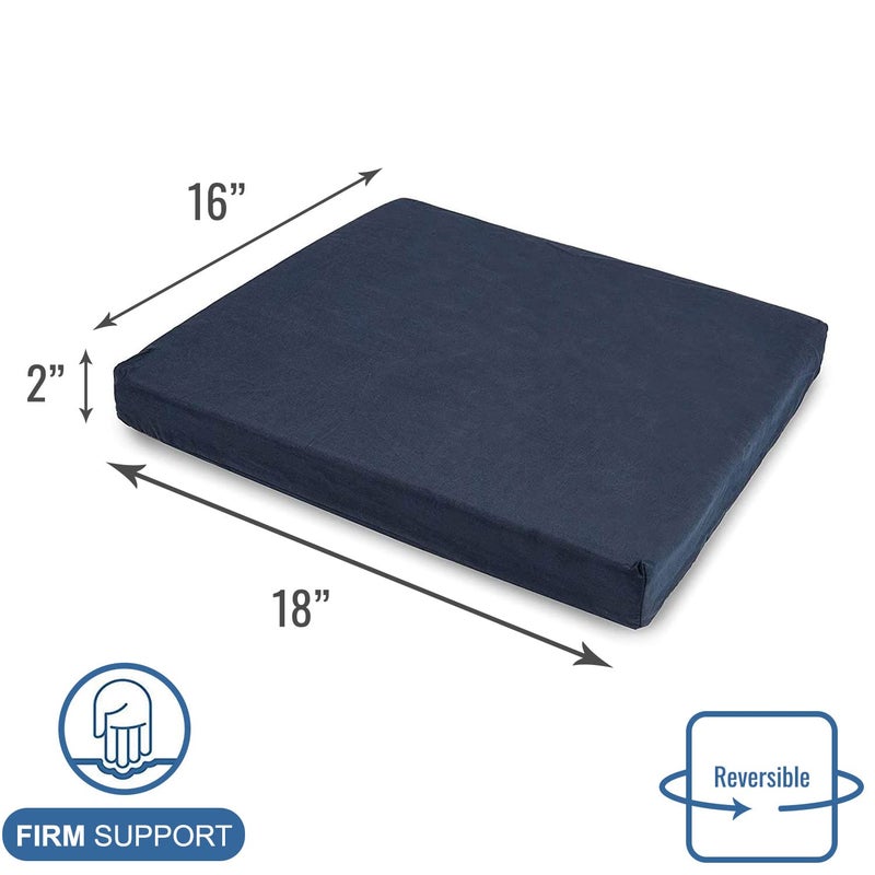 DMI Seat Cushion and Chair Cushion for Office Chairs, Wheelchairs, Scooters, Kitchen Chairs or Car Seats, FSA HSA Eligible, for Support and Height while Reducing Stress on Back, Tailbone or Sciatica - Image 5