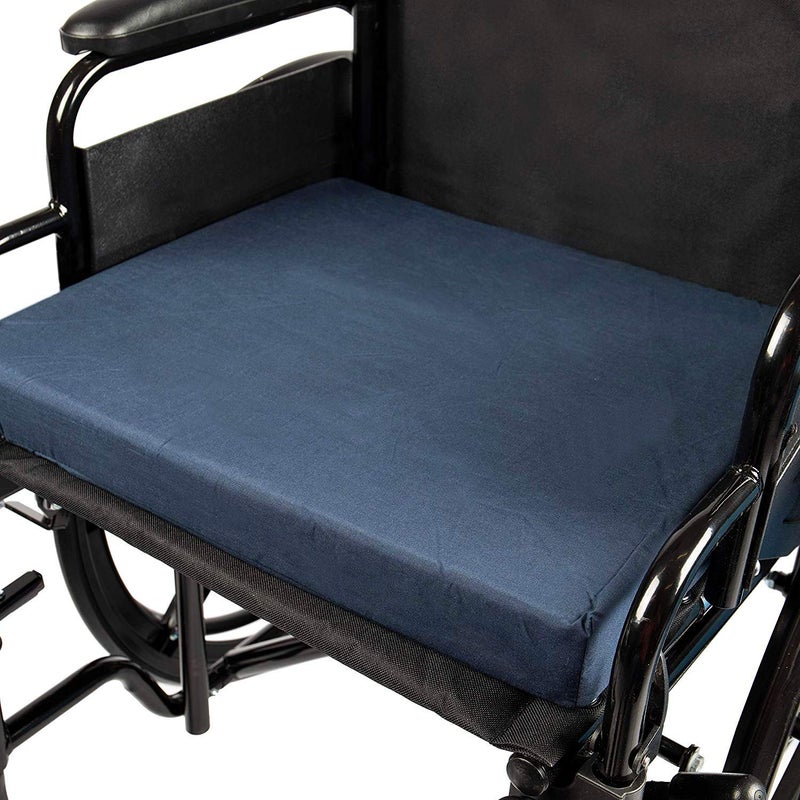 DMI Seat Cushion and Chair Cushion for Office Chairs, Wheelchairs, Scooters, Kitchen Chairs or Car Seats, FSA HSA Eligible, for Support and Height while Reducing Stress on Back, Tailbone or Sciatica - Image 1