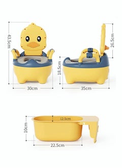 oldlaiben Splash-Proof Baby Toilet Baby Early Life Training Cute Toilet Chair Detachable Bedpan For Baby Plastic Toilet Potty Trainer Seat  - Image 2