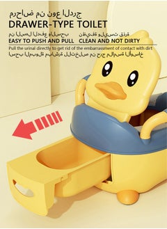 oldlaiben Splash-Proof Baby Toilet Baby Early Life Training Cute Toilet Chair Detachable Bedpan For Baby Plastic Toilet Potty Trainer Seat  - Image 4
