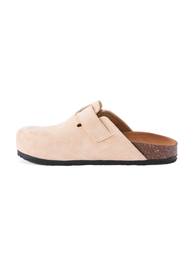 Beige suede Mule - pzsku/Z9C5F0B6DC38B679B0883Z/45/_/1737992055/0a65fa54-24f8-42c6-a7bd-bf3e2d5d81f0