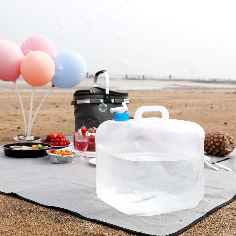Inno Stage 2 Pack Collapsible Water Container 2.6 Gallon With Spigot  Camping Water Storage Carrier Jug For Outdoors - Image 2