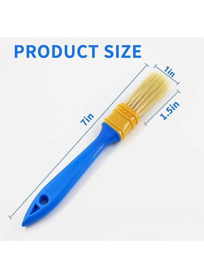3 Pack Premium Paint Brushes for Priming Painting Varnishing Wood Walls Furniture Trim Home Renovation DIY Painting Projects - Image 2