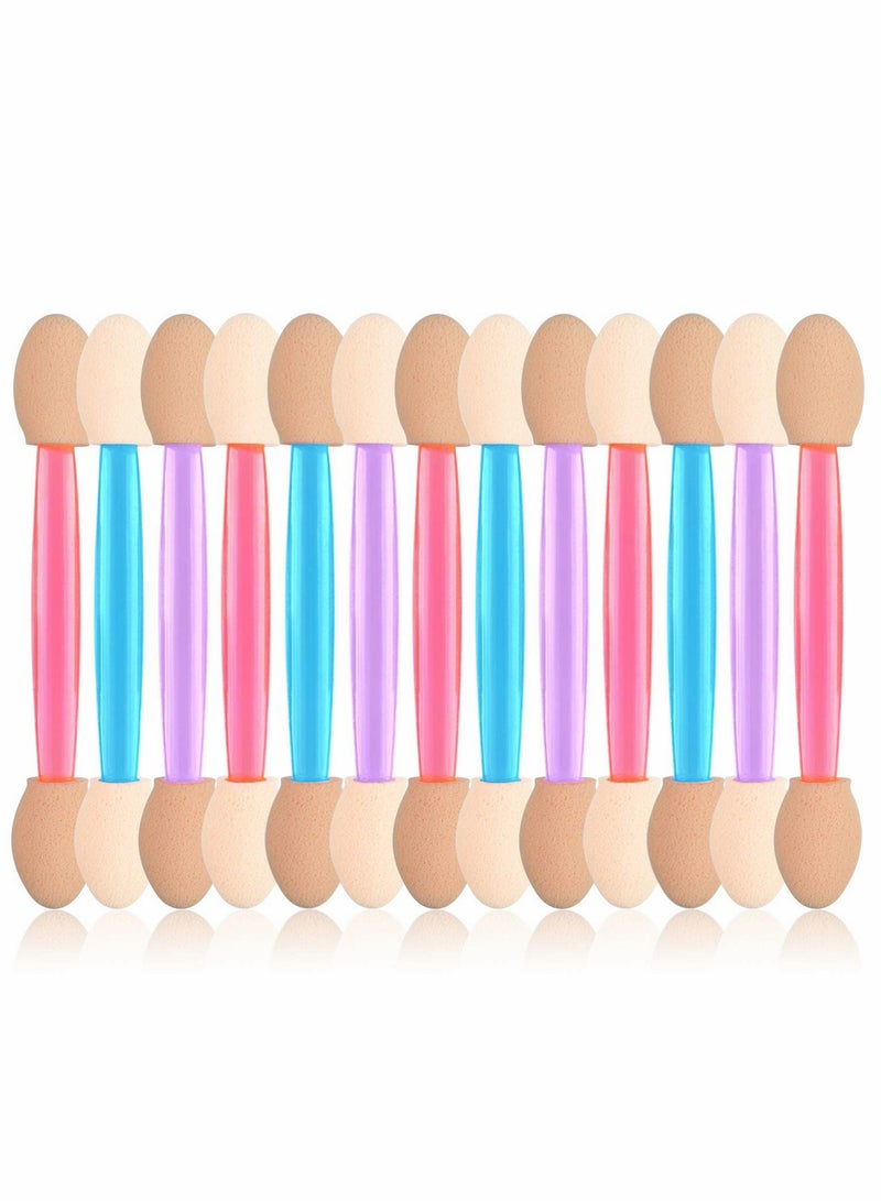 KASTWAVE Eyeshadow Applicators, 30 Pcs Disposable Eyeshadow Brushes Dual Ended Eye Shadow Sponge Applicators - Image 1