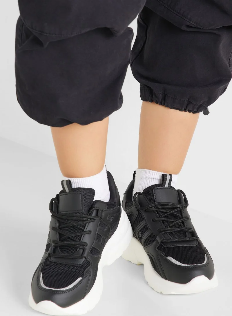 Ginger Tonal Stacked Sole Sneaker