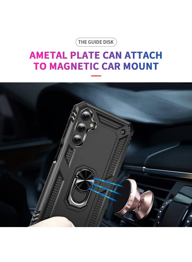 S-TOP Case For Samsung Galaxy A25 5G Shockproof TPU + PC Phone Case with Holder - Image 4