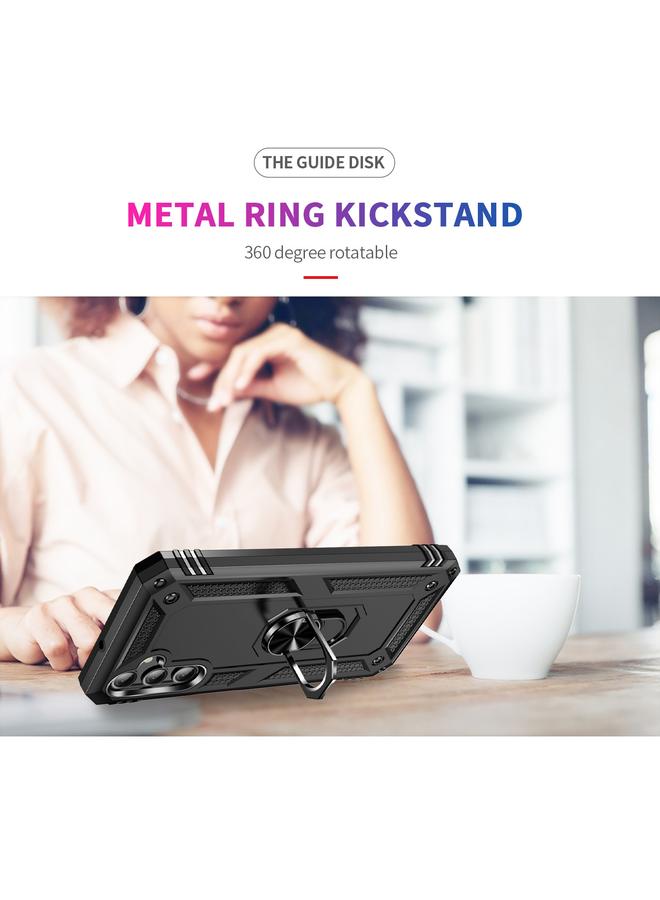 S-TOP Case For Samsung Galaxy A25 5G Shockproof TPU + PC Phone Case with Holder - Image 5