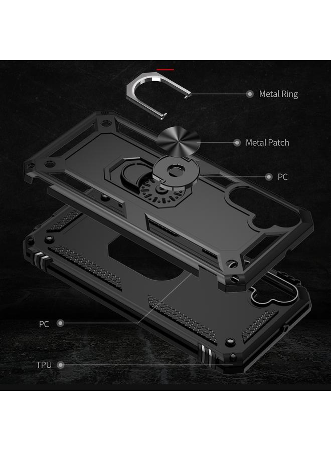 S-TOP Case For Samsung Galaxy A25 5G Shockproof TPU + PC Phone Case with Holder - Image 3