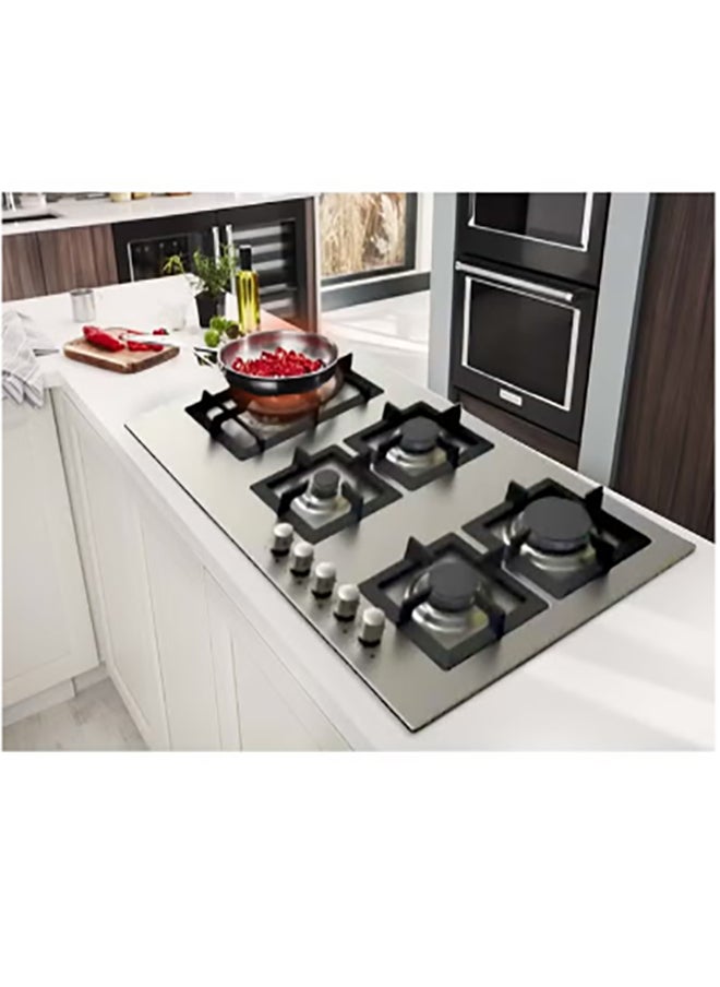 kitchen Line Built-in Stove 5 Gas Burners Heavy 90 cm Italian Steel | JW5020  - Image 3