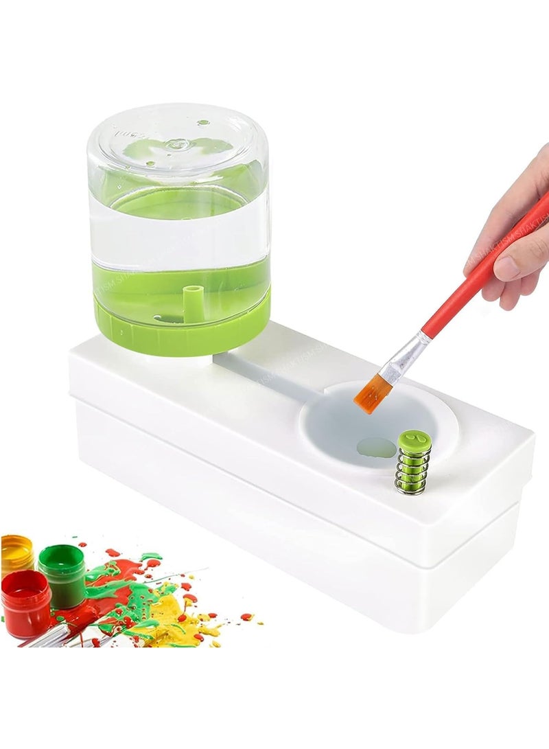 ميكسد فرشاة تنظيف فرشاة الطلاء، فرشاة شطف المياه الجارية، منظف فرشاة الطلاء، لوازم فنية لأدوات تنظيف الطلاء المصنوعة من الأكريليك والماء، مستلزمات الطلاء - Image 2