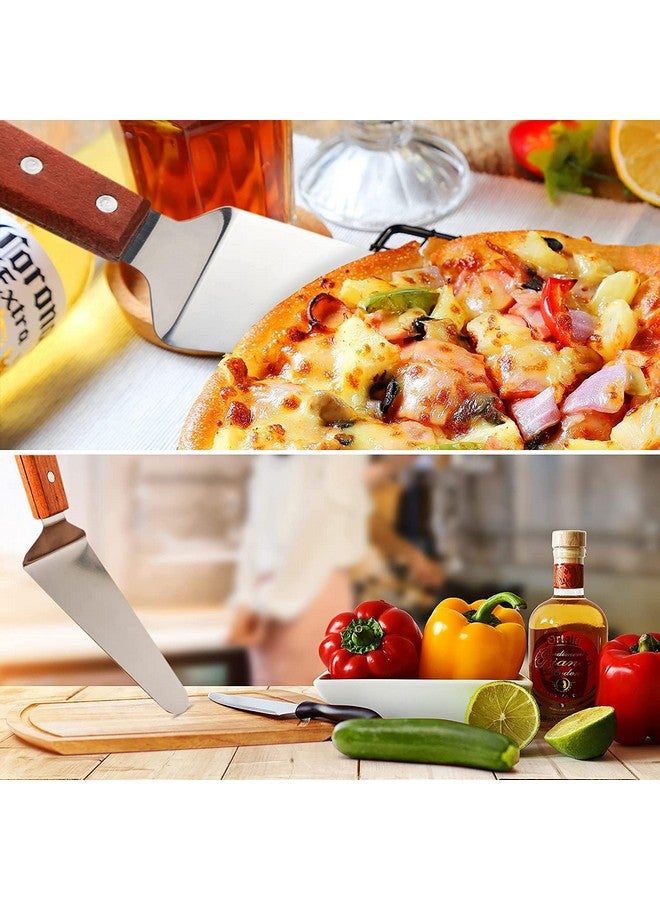 Baskety Pie Server Set Stainless Steel Pie Spatula Serrated with Comfortable Handle, Easy to Grip for Cutting and Serving Desserts Pizza and Cake (Pack of 1) - Image 4