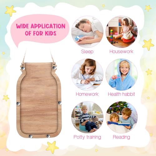 Treela Candy Reward Chart for Kids Toddlers Reward Mason Jar Potty Toddlers Training Positive Behavior Chart for Homeschool Classroom Decor Responsibility Management Tool (7.87x4.72 Inch) - Image 3