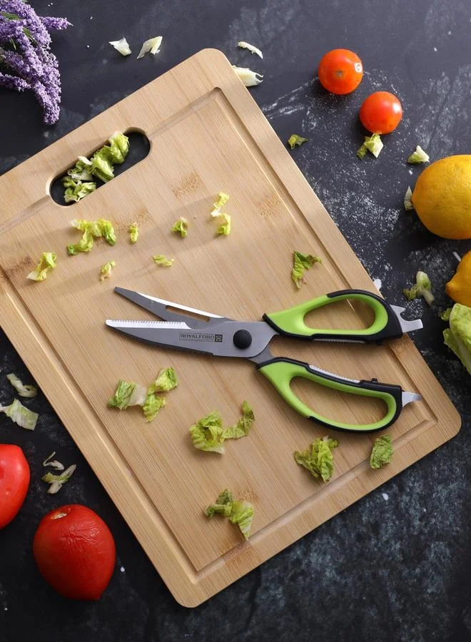 Royalford 7-in-1 Stainless Steel Multipurpose Scissors