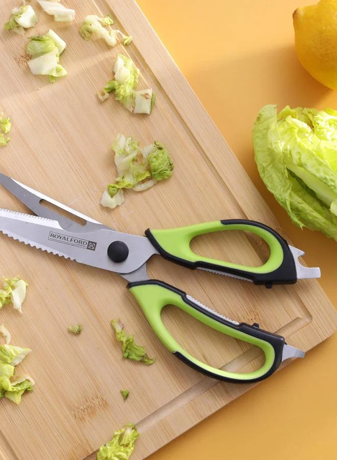 Royalford 7-in-1 Stainless Steel Multipurpose Scissors