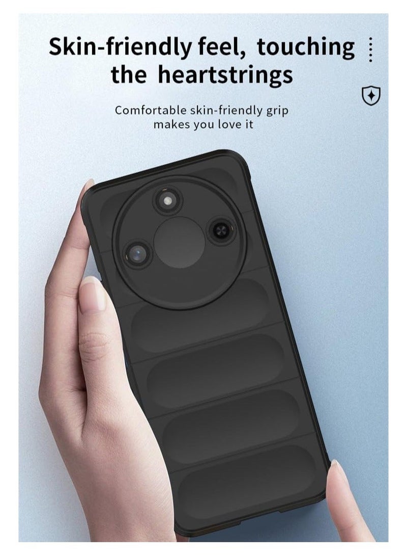 Case Compatible Honor X9c Smart 5G Case, Flexible TPU Silicone Airbag Shock Resistant Anti-Drop, Non-Slip, Shockproof Protective Case Honor X9c Smart - Image 2
