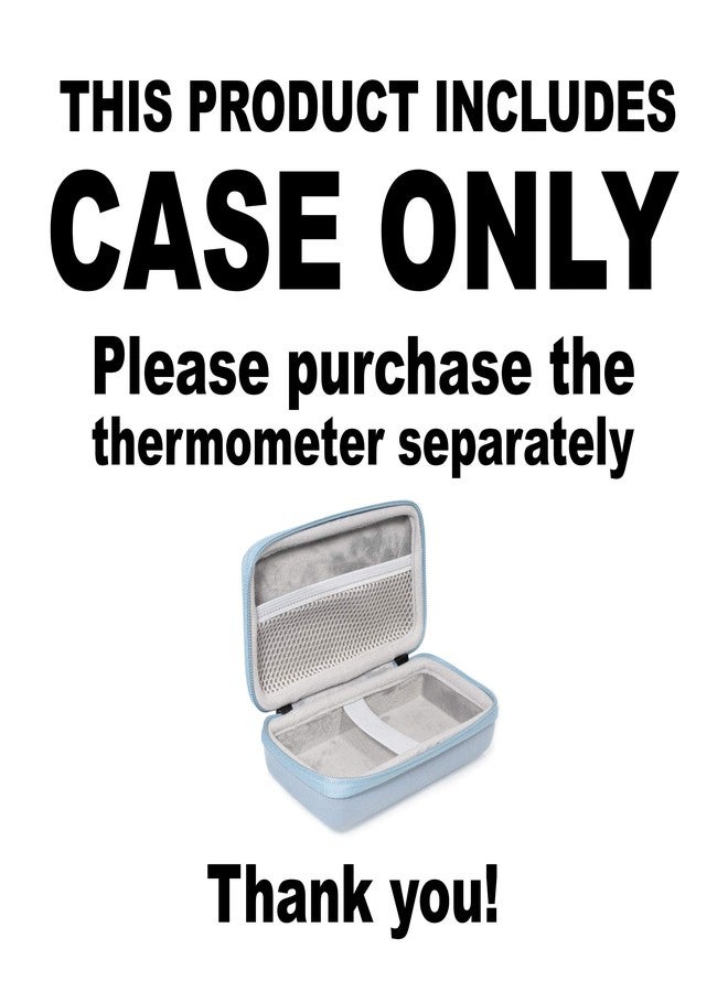 CaseSack Thermometer Case for Ear/Infrared Thermometer Like Braun ThermoScan 7, 7+, 5 IRT6500, 3; iProven, iHealth, MILDSIX, KDT, EasyEast, CandyCare, LAMIG, Hugum, GoodBaby, Famidoc, Anthsania - Image 5