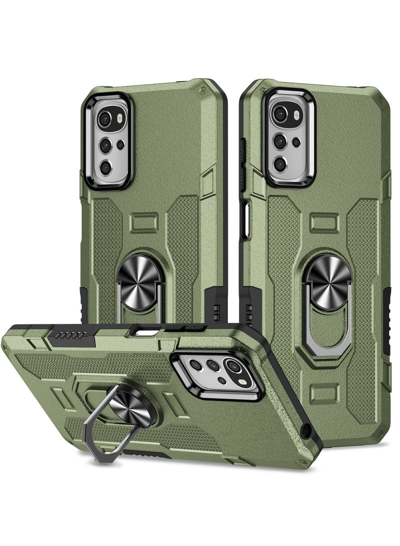 Phone Case for Motorola G22 Case,MOTO G22 Ring Holder Built-in Magnetic Car Mount Shockproof Camera Protective Cases