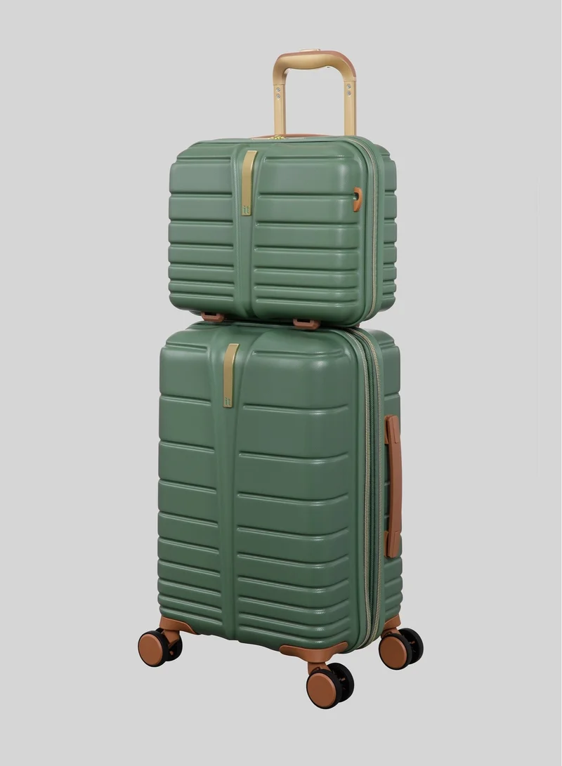 Matalan IT Luggage Green Fascinate Hardshell Suitcase