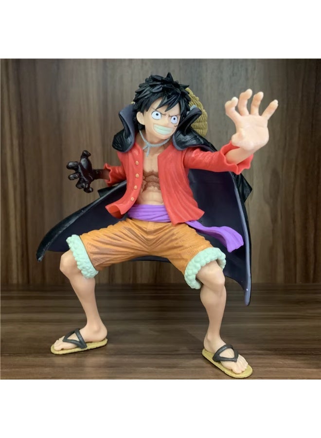 Rally Monkey D. Luffy One Piece Figure – Thriller Bark Edition with Dynamic Haki Effect – Battle Pose Design - Image 2