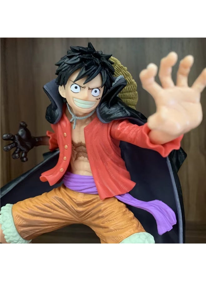 Rally Monkey D. Luffy One Piece Figure – Thriller Bark Edition with Dynamic Haki Effect – Battle Pose Design - Image 3