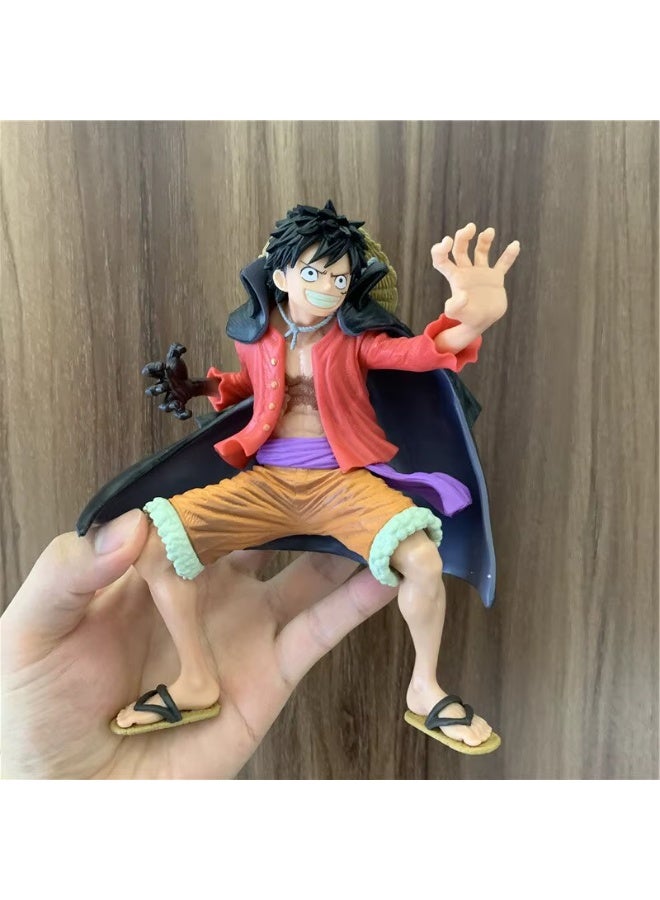 Rally Monkey D. Luffy One Piece Figure – Thriller Bark Edition with Dynamic Haki Effect – Battle Pose Design - Image 5