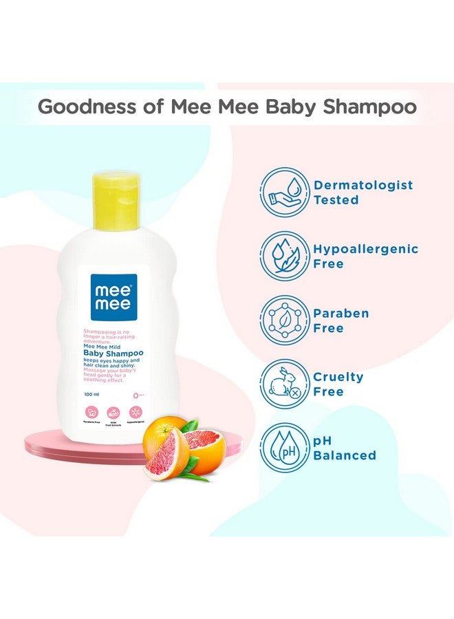 مي مي مجموعة هدايا Baby Bundle Of Joy للأطفال حديثي الولادة | لوشن للأطفال، شامبو، صابون أطفال ومناديل مبللة لبشرة ناعمة وعناية لطيفة | عبوة هدايا مكونة من 4 قطع - Image 3