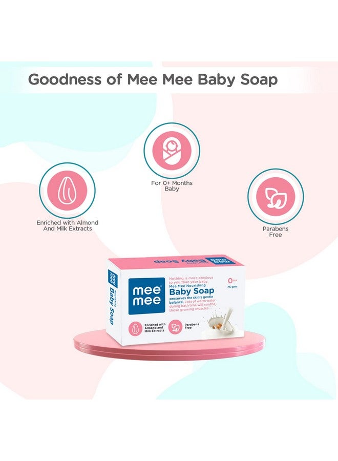 مي مي مجموعة هدايا Baby Bundle Of Joy للأطفال حديثي الولادة | لوشن للأطفال، شامبو، صابون أطفال ومناديل مبللة لبشرة ناعمة وعناية لطيفة | عبوة هدايا مكونة من 4 قطع - Image 5