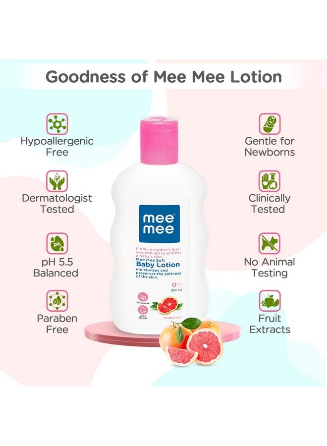 مي مي مجموعة هدايا Baby Bundle Of Joy للأطفال حديثي الولادة | لوشن للأطفال، شامبو، صابون أطفال ومناديل مبللة لبشرة ناعمة وعناية لطيفة | عبوة هدايا مكونة من 4 قطع - Image 2