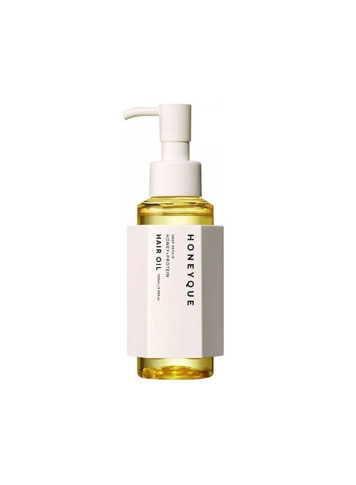 Honeyque Deep Repair Custom Hair Oil Sleek – Frizz Control & Shine Oil (100 ml) - Image 1