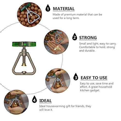 DOITOOL 1pc Nut Opener Macadamia Clamp Macadamia Opener Shell Opening Tool Labor-saving Opner Walnut Clamp Nutcrackers for Home Nut Opening Tool Macadamia Opening Tool - Image 4