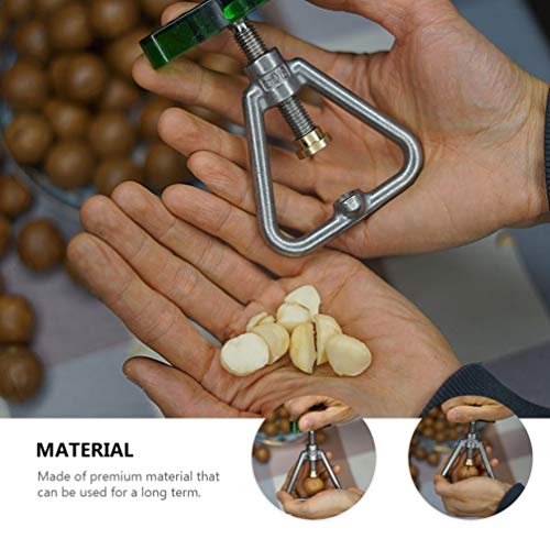 DOITOOL 1pc Nut Opener Macadamia Clamp Macadamia Opener Shell Opening Tool Labor-saving Opner Walnut Clamp Nutcrackers for Home Nut Opening Tool Macadamia Opening Tool - Image 3