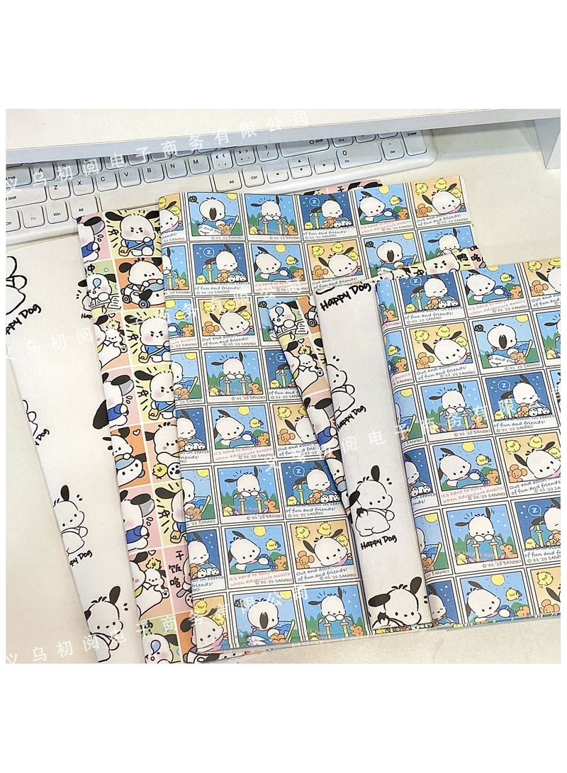 Sanrio 9 sheets of cartoon Sanrio Pacha festive birthday gift wrapping paper - Image 1