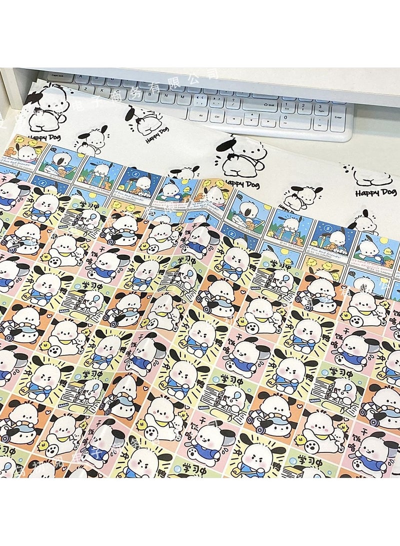 Sanrio 9 sheets of cartoon Sanrio Pacha festive birthday gift wrapping paper - Image 2