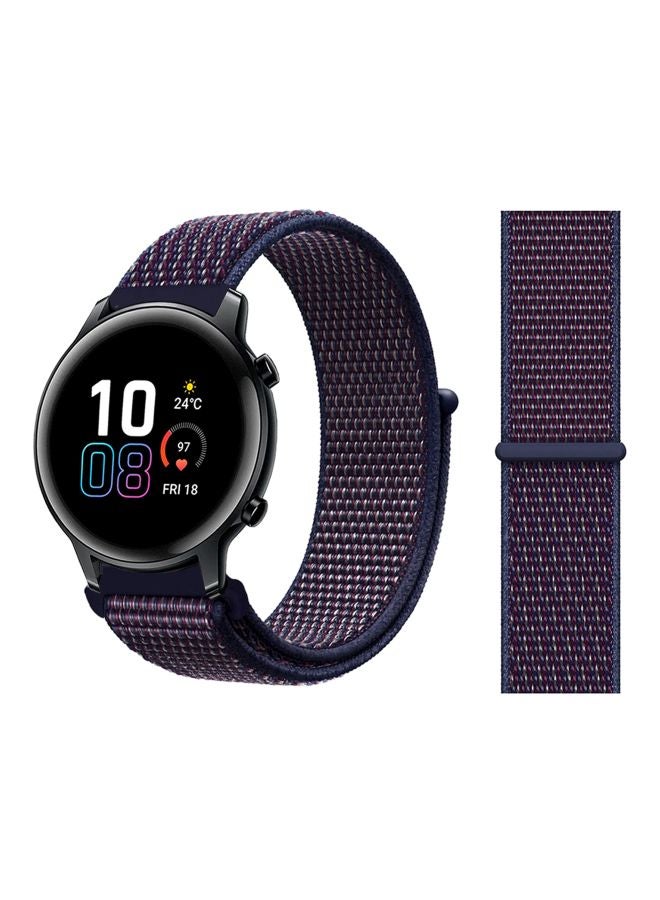 Perfii Replacement Band For Honor MagicWatch 2 42mm Indigo Blue - Image 2